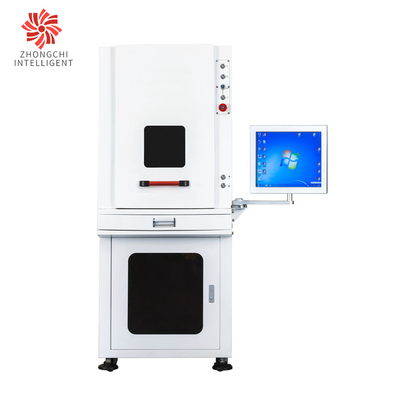 100W 3D Fiber Optic Laser Marking Machine Engraver For Metal