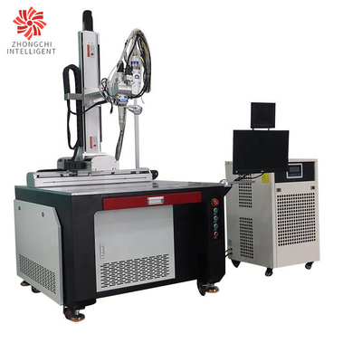 220V Aluminum Laser Spot Welding Machine 150W Precision For Electronic Components